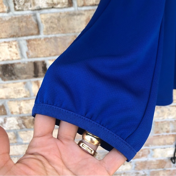 adidas Climalite University of Tennessee Blue long Sleeve Quarter Top L - Picture 4 of 12